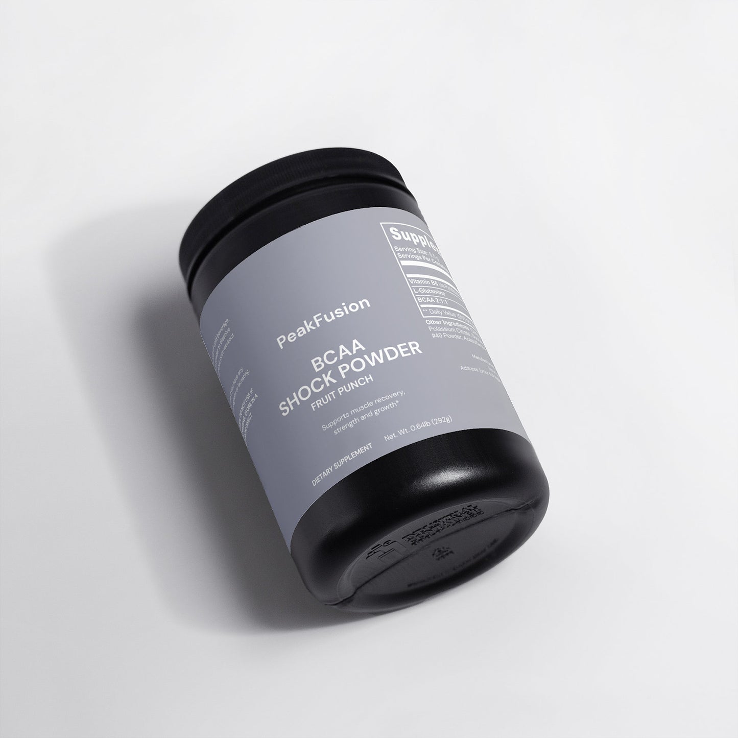 Peak Fusion BCAA Shock Powder (Fruit Punch)