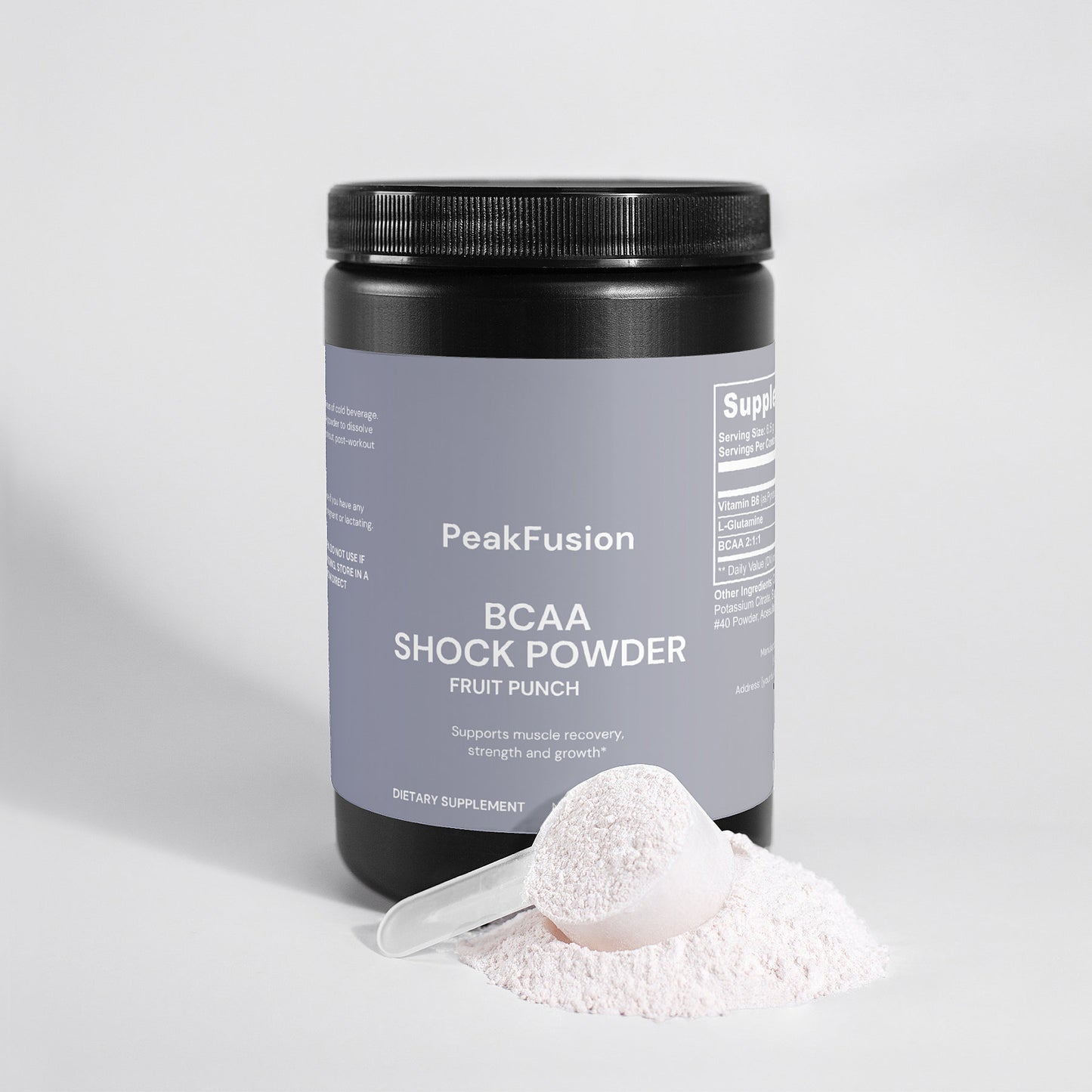 Peak Fusion BCAA Shock Powder (Fruit Punch)
